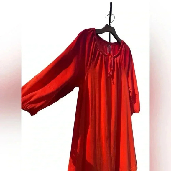 ANTHROPOLOGIE Orange Anais tunic dress Size S - Picture 16 of 16